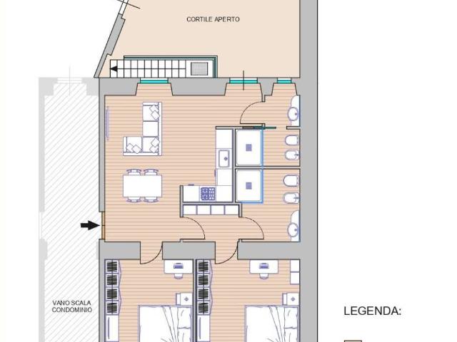 Appartamento in vendita a Sant'Alenixedda, Cagliari