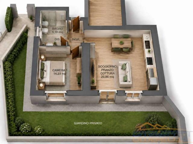 Appartamento in vendita a Calco Superiore, Calco