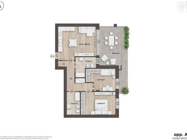 Appartamento in vendita a Mirabello, Carugate