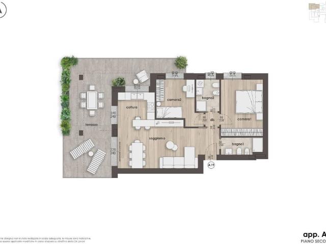 Appartamento in vendita a Mirabello, Carugate