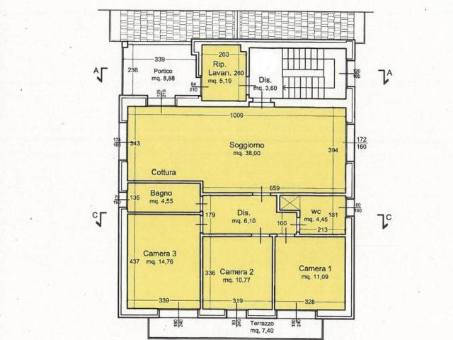 Appartamento in vendita a Navacchio, Cascina