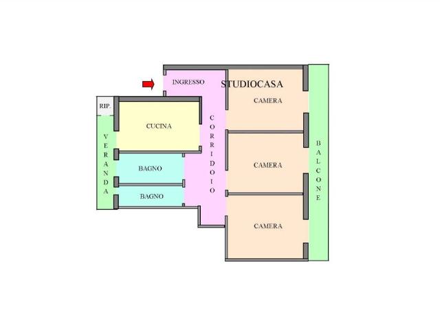 Appartamento in vendita a Centro Storico, Caserta