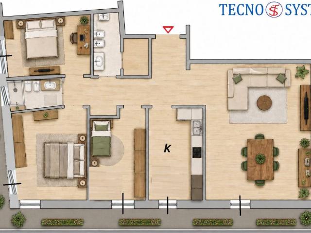 Appartamento in vendita a San Silvestro, Cassino