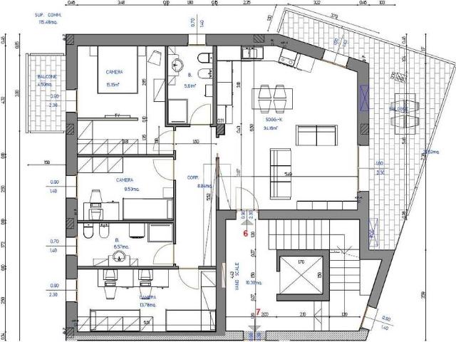 Appartamento in vendita a Azzano, Castel D'azzano