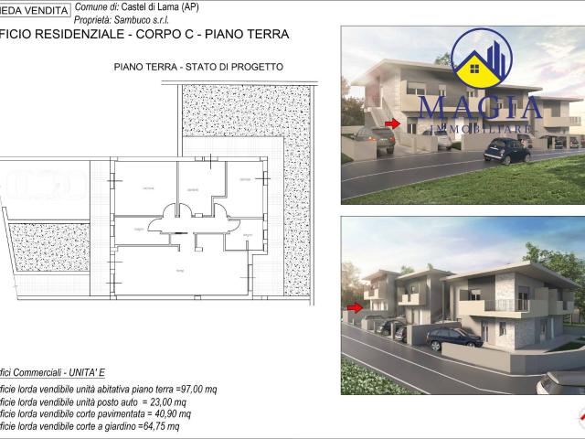 Appartamento in vendita a Cerreto, Marche