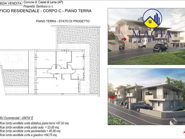 Appartamento in vendita a Cerreto, Marche
