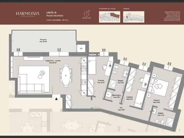 Appartamento in vendita a Unione Reno Galliera, Castel Maggiore