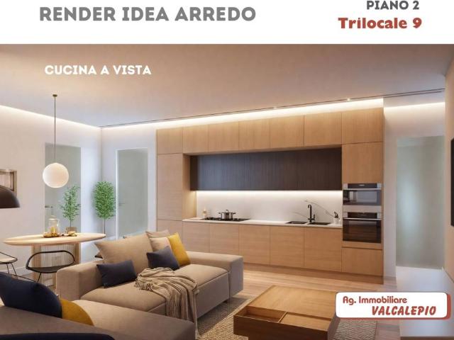 Appartamento in vendita a Tagliuno, Castelli Calepio