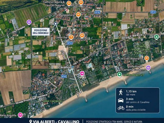 Appartamento in vendita a Cavallino-Treporti, Cavallino