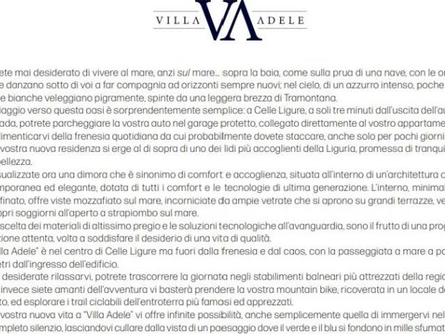 Appartamento in vendita a Pozzuolo Alto, Celle Ligure