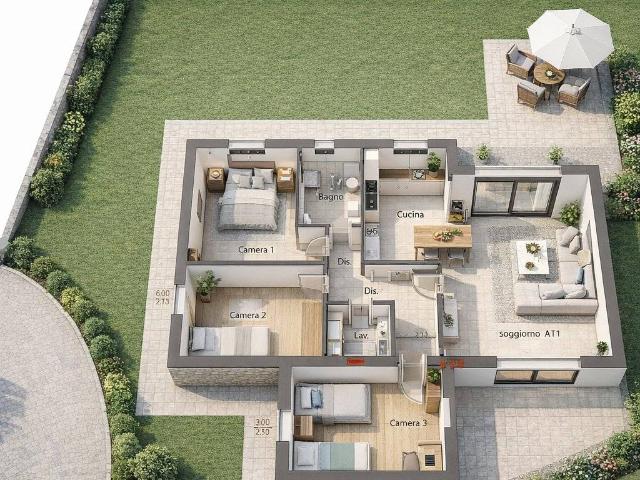 Appartamento in vendita a Cerro Al Lambro, Lombardia