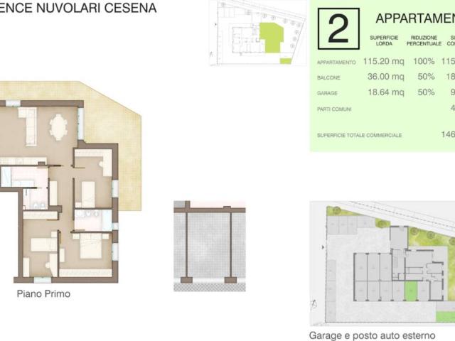 Appartamento in vendita a Unione dei comuni Valle del Savio, Cesenà