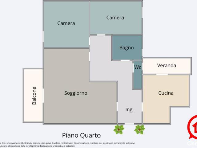 Appartamento in vendita a Unione dei comuni Valle del Savio, Cesenà