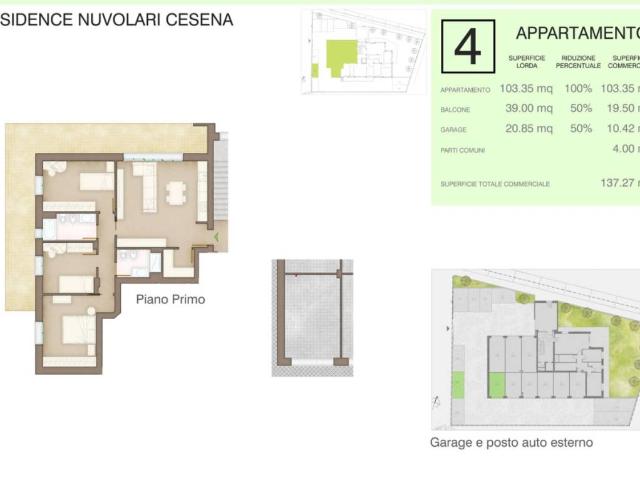 Appartamento in vendita a Unione dei comuni Valle del Savio, Cesenà