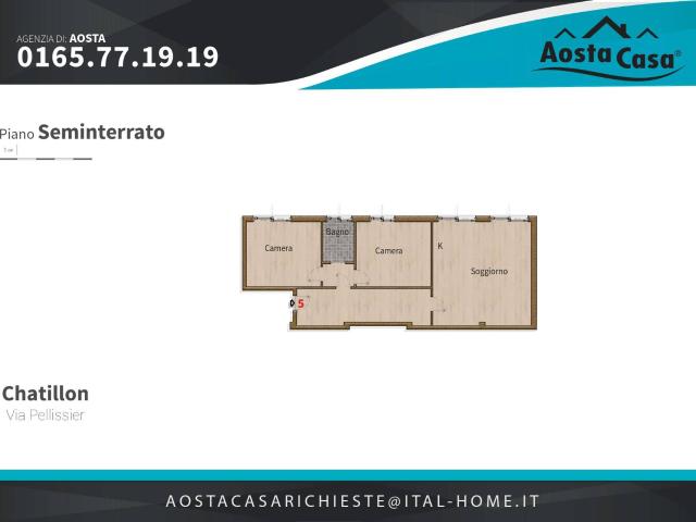 Appartamento in vendita a Conoz, Chatillon