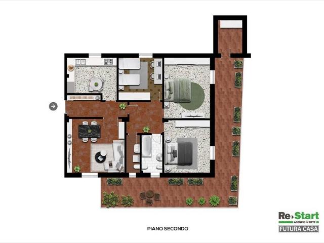Appartamento in vendita a Santa Barbara, Chieti