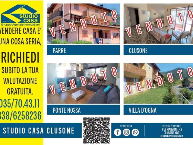 Appartamento in vendita a Clusone, Lombardia