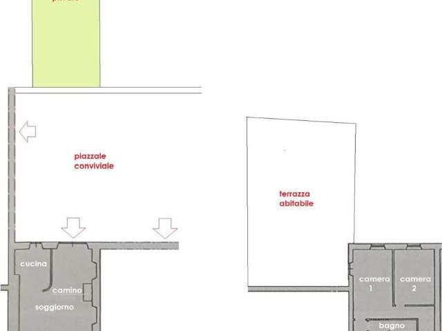 Appartamento in vendita a Buliciano, Colle di Val d'Elsa
