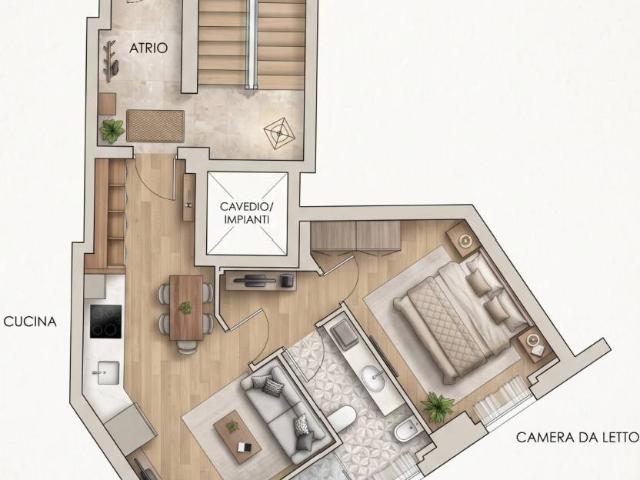 Appartamento in vendita a San Martino, Como