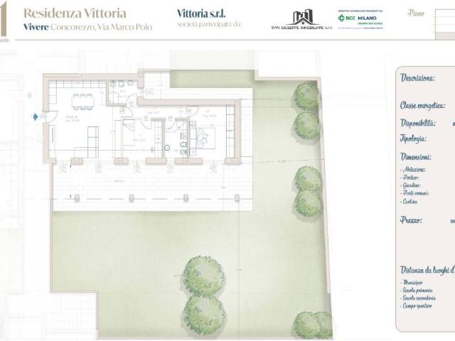 Appartamento in vendita a Cascina San Vincenzo, Concorezzo