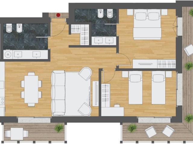 Appartamento in vendita a Pussey, Courmayeur