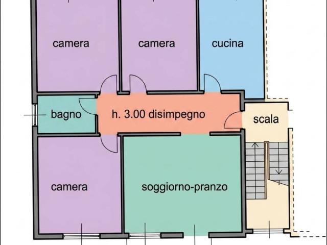 Appartamento in vendita a Olmo, Creazzo