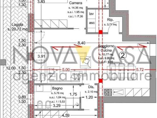 Appartamento in vendita a San Carlo, Crema