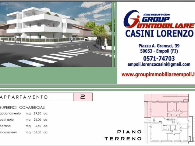 Appartamento in vendita a Unione dei Comuni Circondario dell'Empolese Valdelsa, Empoli