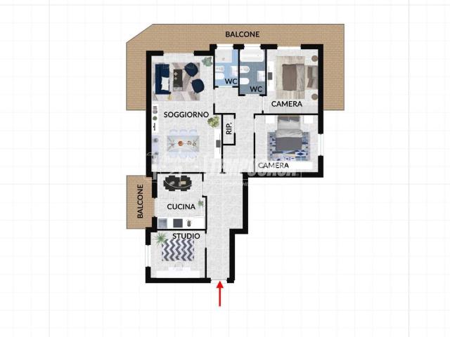 Appartamento in vendita a Villa Vitali, Marche
