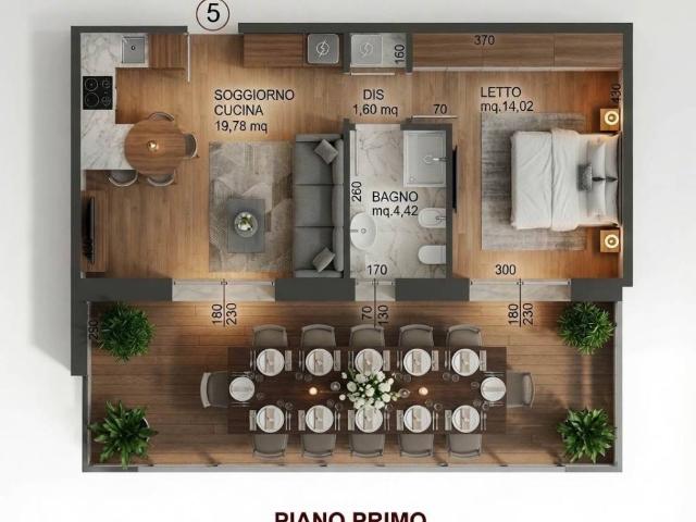 Appartamento in vendita a Unione di Comuni della Romagna Forlivese, Quattro