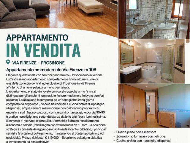 Appartamento in vendita a Frosinone, Lazio