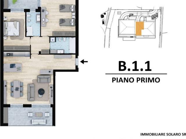 Appartamento in vendita a Galbiate, Lombardia