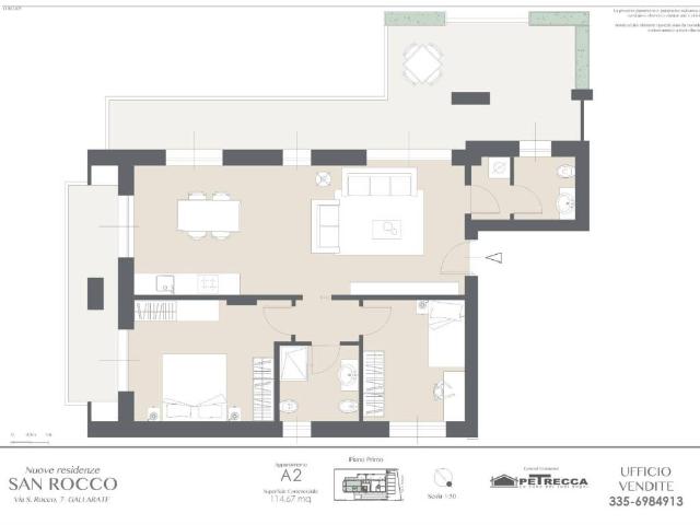 Appartamento in vendita a Centro, Gallarate