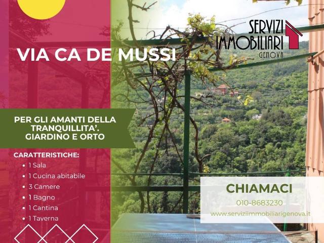 Appartamento in vendita a Media Val Bisagno, Serra Riccò