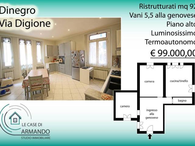 Appartamento in vendita a Centro Ovest, Serra Riccò