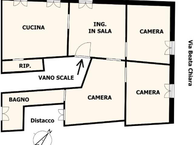 Appartamento in vendita a Val Polcevera, Serra Riccò