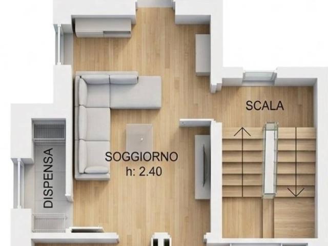 Appartamento in vendita a Centro Est, Serra Riccò