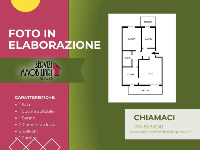 Appartamento in vendita a Media Val Bisagno, Serra Riccò