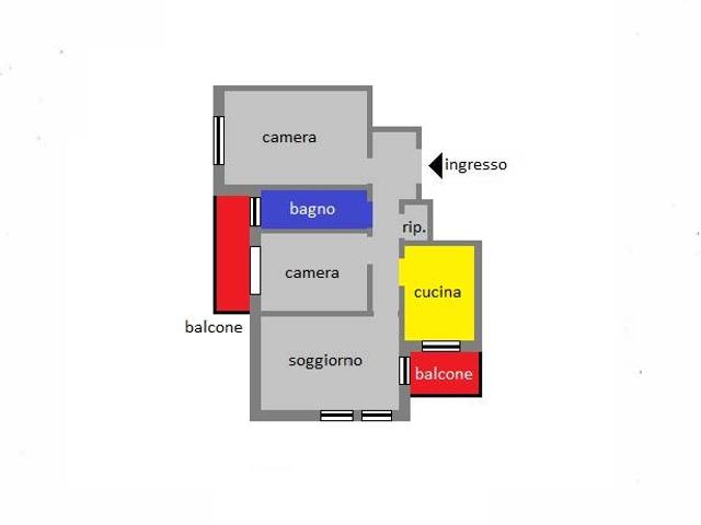 Appartamento in vendita a Granarolo, Genova