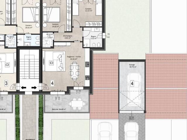 Appartamento in vendita a Sale, Gussago