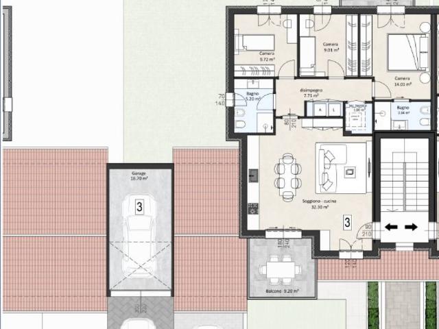 Appartamento in vendita a Sale, Gussago