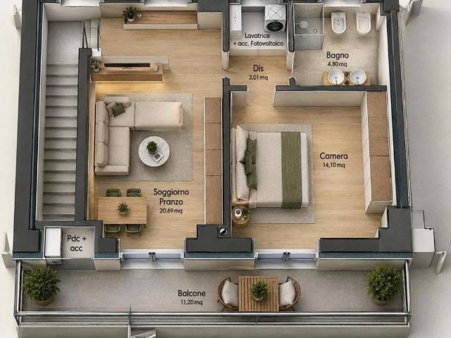 Appartamento in vendita a Inveruno, Milano