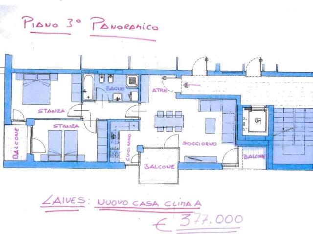 Appartamento in vendita a Überetsch-Unterland - Oltradige-Bassa Atesina, Laives - Leifers