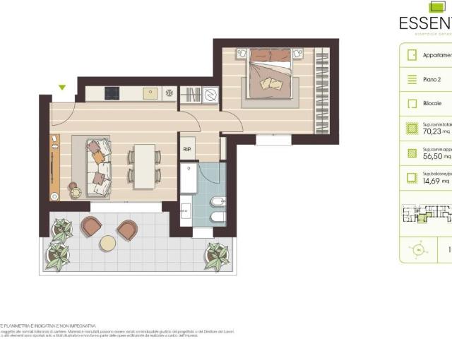 Appartamento in vendita a Bareggia, Lissone