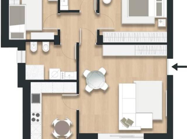 Appartamento in vendita a Bareggia, Lissone