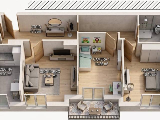 Appartamento in vendita a Comunità montana della valle Trompia, Lumezzane