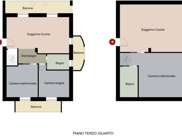 Appartamento in vendita a Fonte Scodella, Marche
