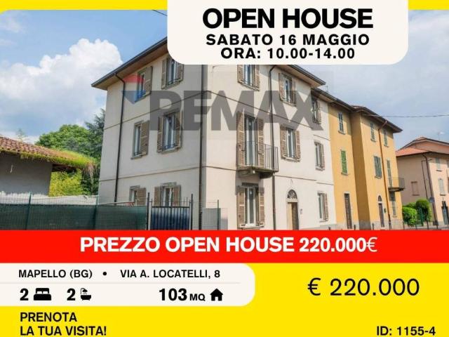 Appartamento in vendita a Prezzate, Mapello