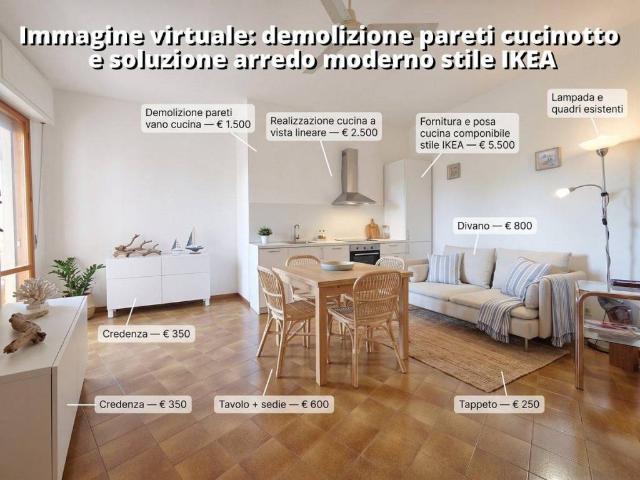 Appartamento in vendita a Cinque Vie, Marina Di Massa