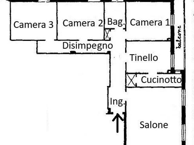 Appartamento in vendita a Nuovo Circondario Imolese, Medicina